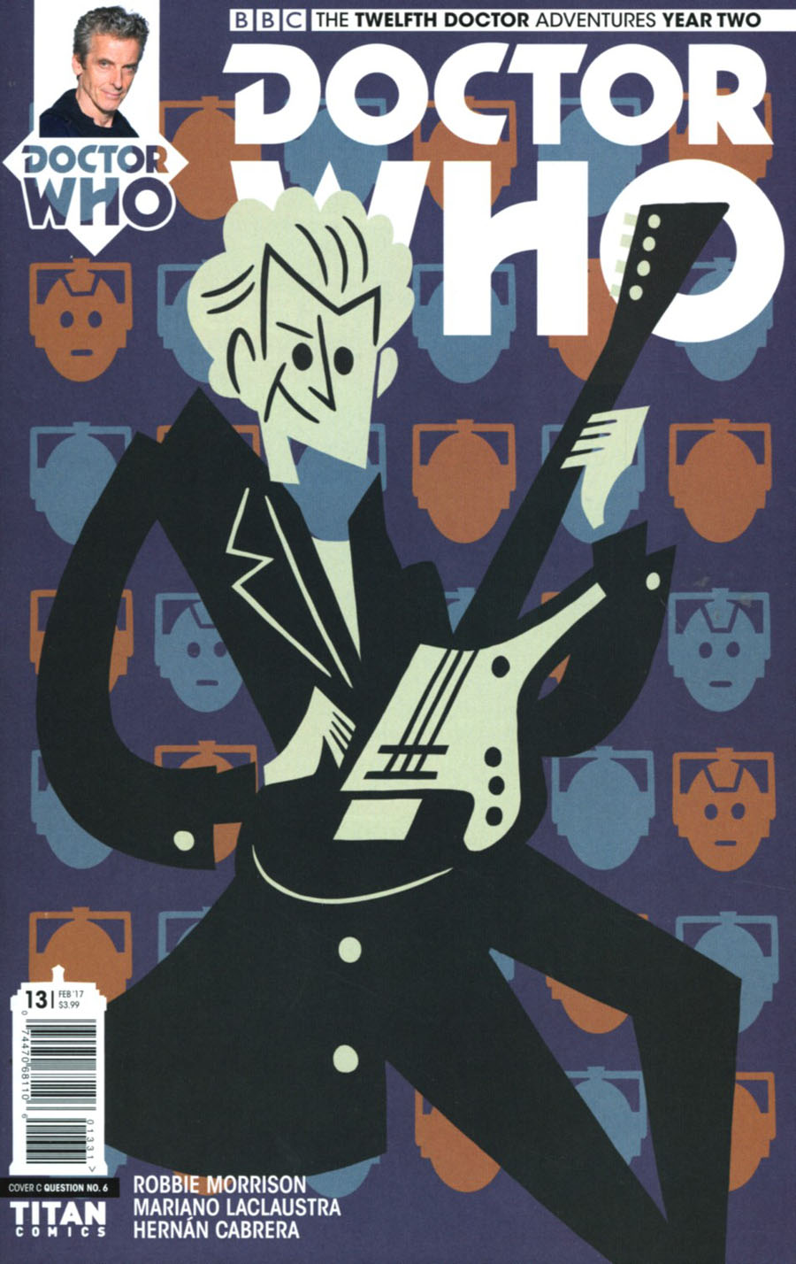 Doctor Who 12th Doctor Year Two #13 Cover C Variant Question No 6 Cover