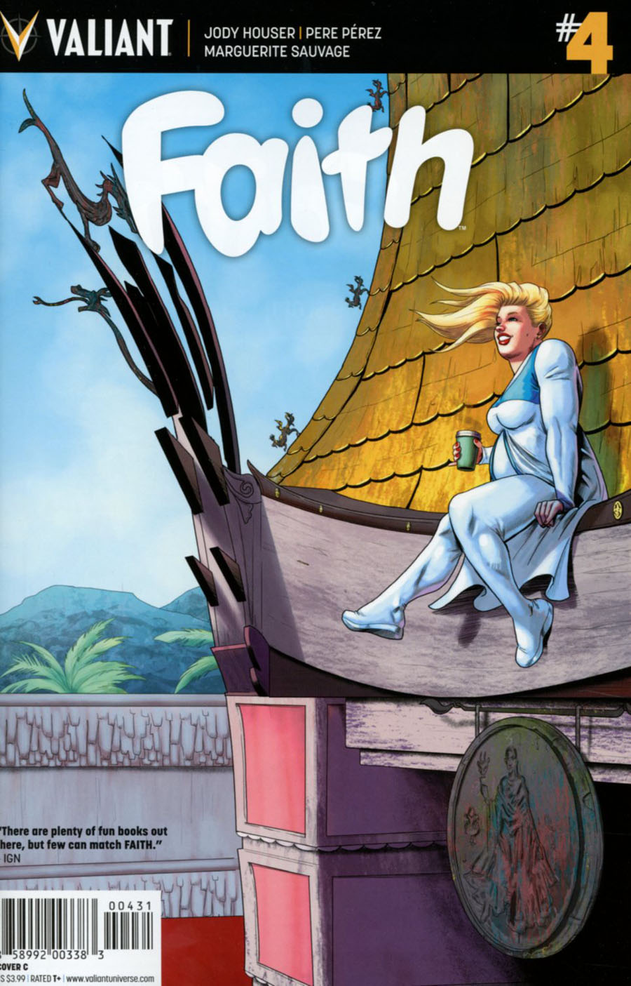 Faith (Valiant Entertainment) Vol 2 #4 Cover C Variant Jason Muhr Cover