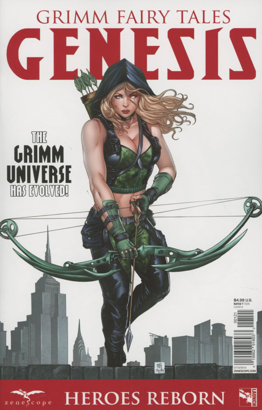 Grimm Fairy Tales Genesis Heroes Reborn Cover B Mike Krome