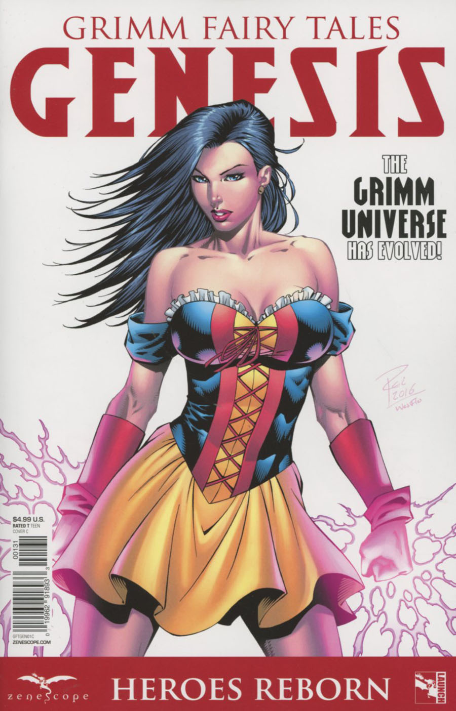 Grimm Fairy Tales Genesis Heroes Reborn Cover C Renato Rei