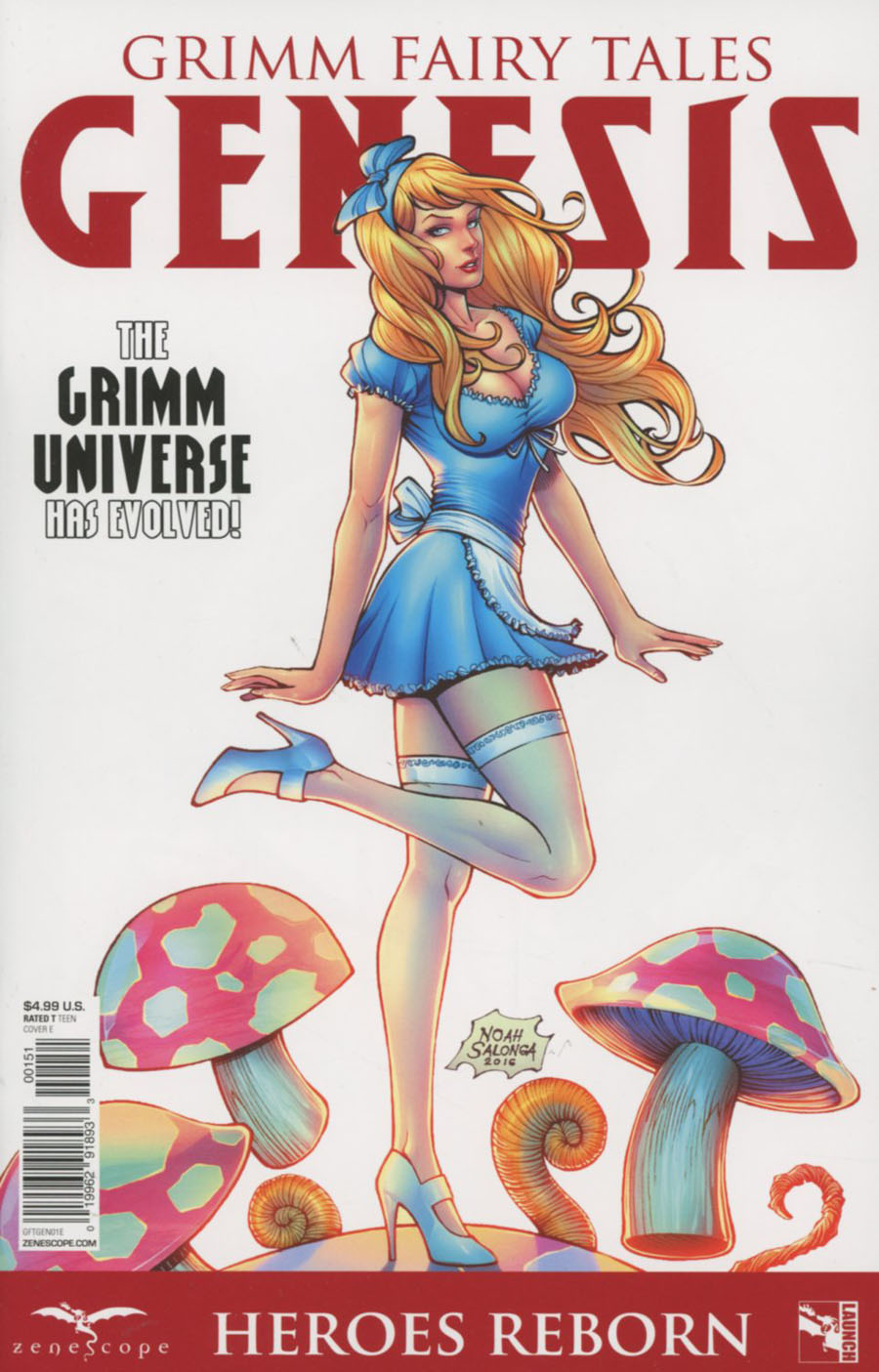 Grimm Fairy Tales Genesis Heroes Reborn Cover E Noah Salonga