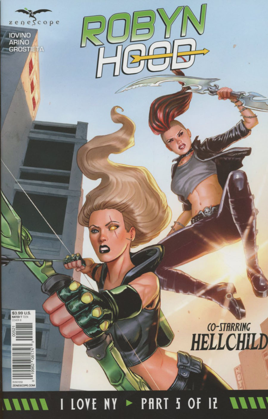 Grimm Fairy Tales Presents Robyn Hood I Love NY #5 Cover B Larry Watts