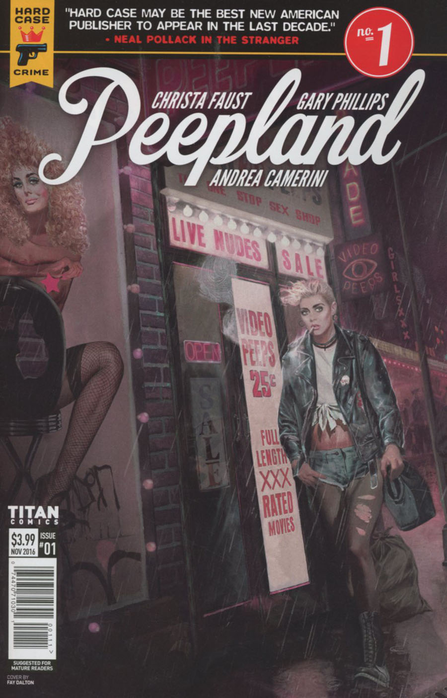 Hard Case Crime Peepland #1 Cover A Regular Fay Dalton Cover