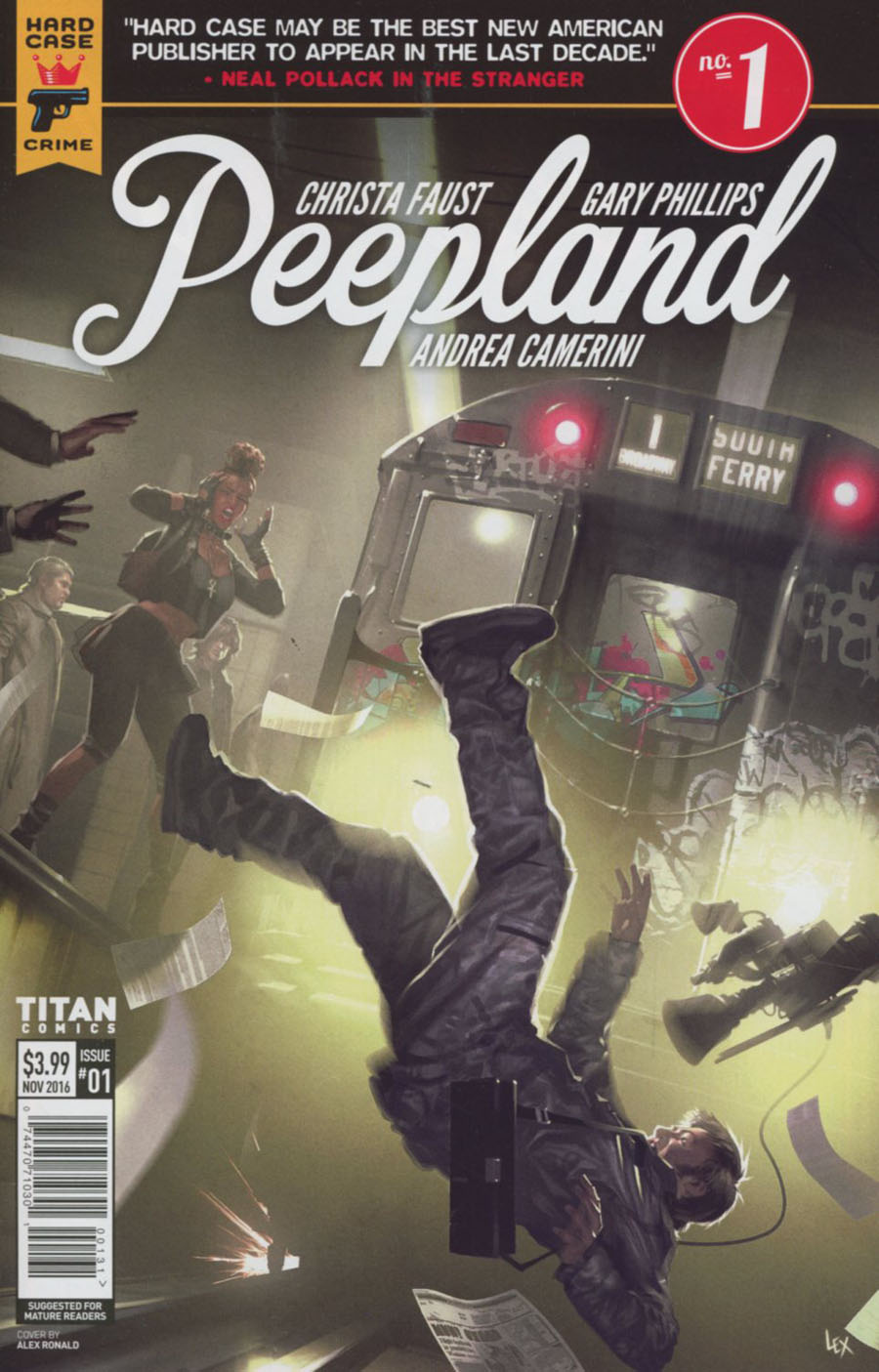 Hard Case Crime Peepland #1 Cover C Variant Alex Ronald Cover