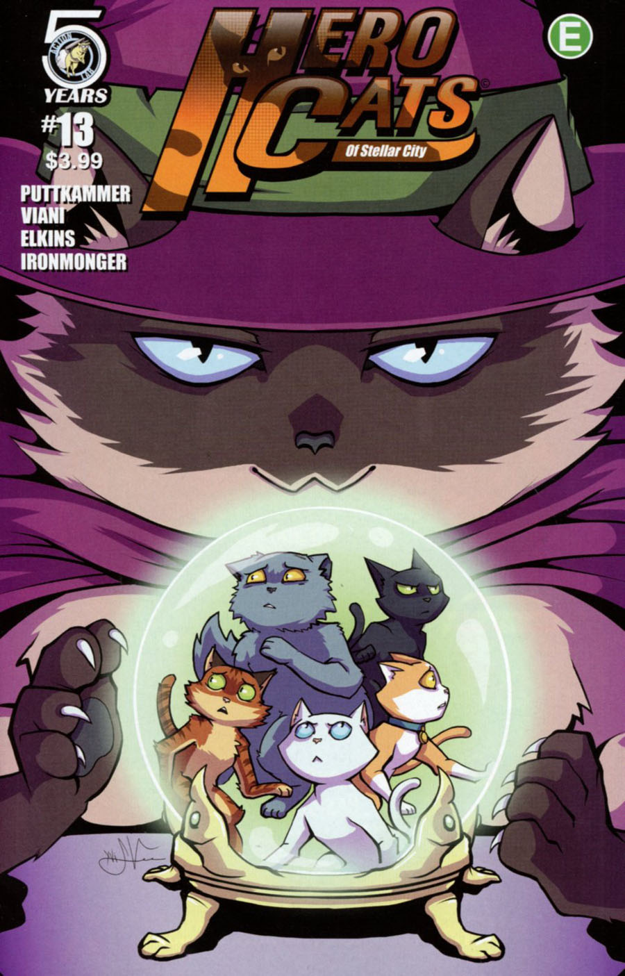 Hero Cats #13 Cover A Regular Sey Viani Cover