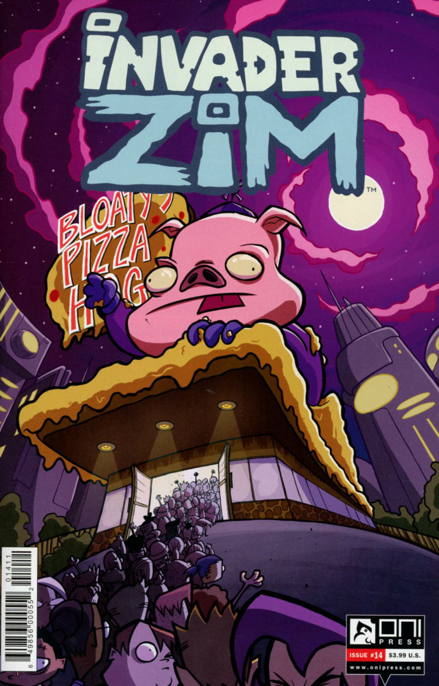 Invader Zim #14 Cover A Regular Warren Wucinich Cover