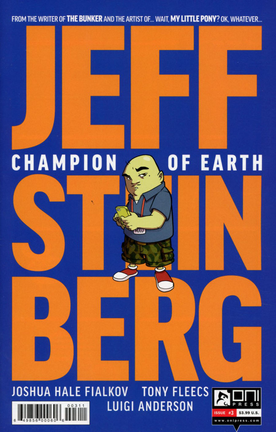Jeff Steinberg Champion Of Earth #3