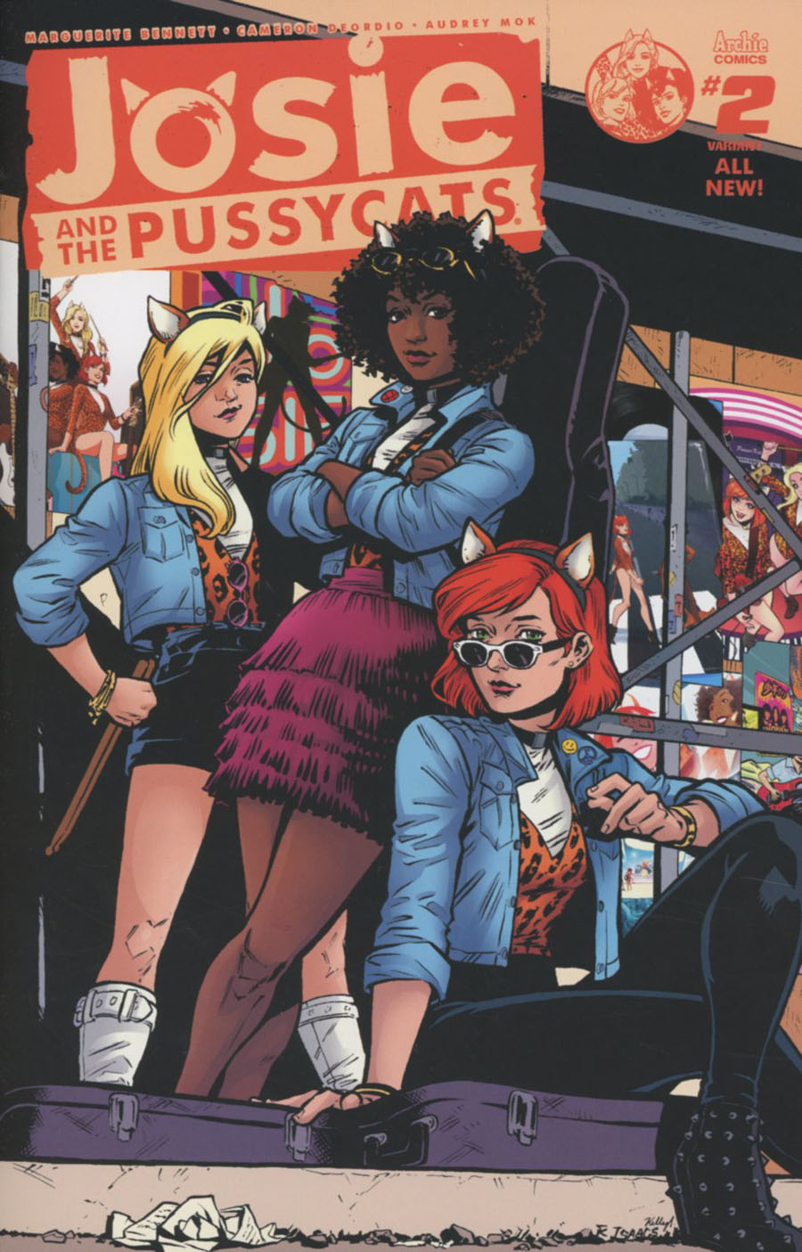 Josie And The Pussycats Vol 2 #2 Cover B Variant Rebekah Isaacs Cover