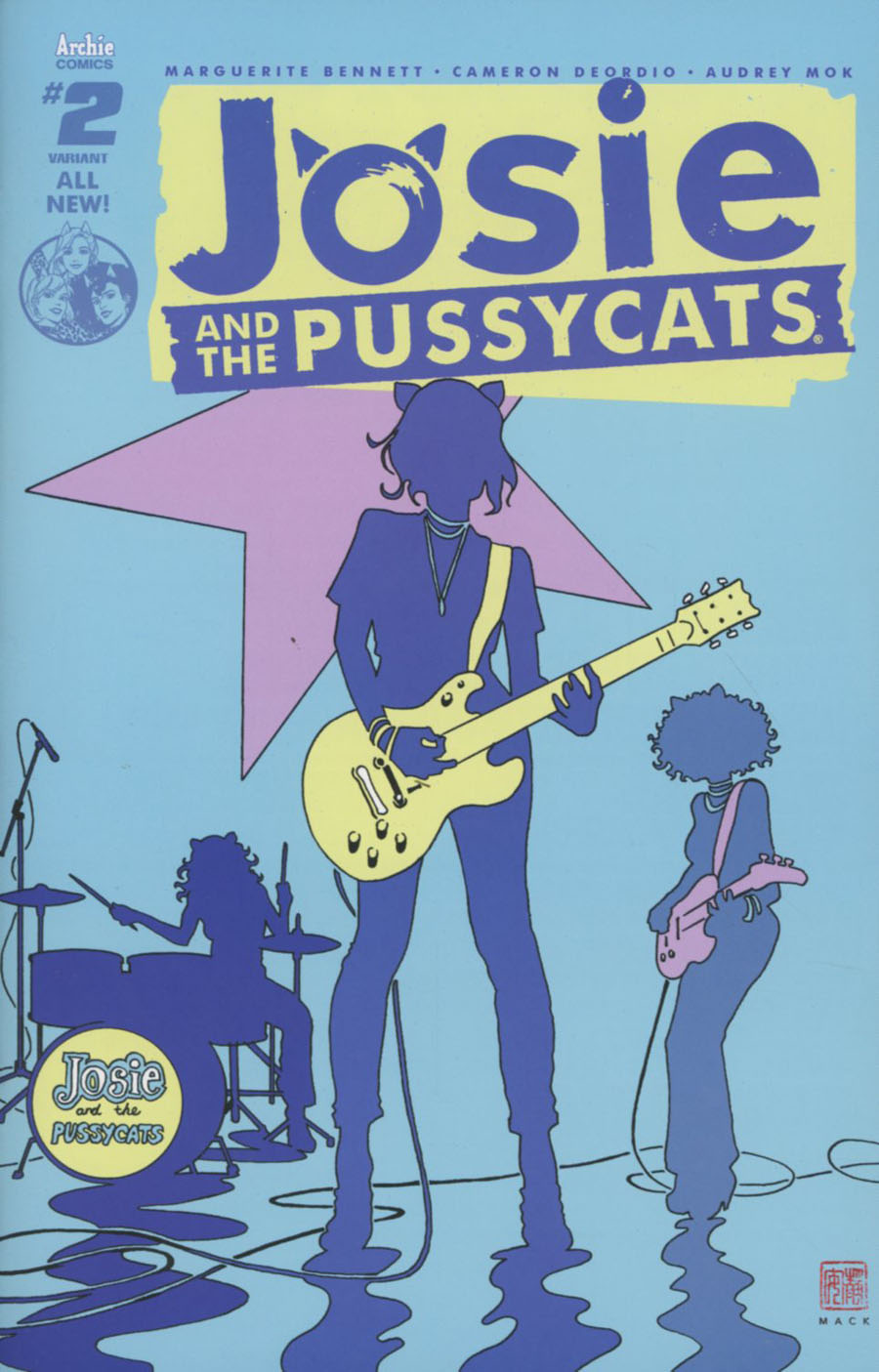Josie And The Pussycats Vol 2 #2 Cover D Variant David Mack Cover