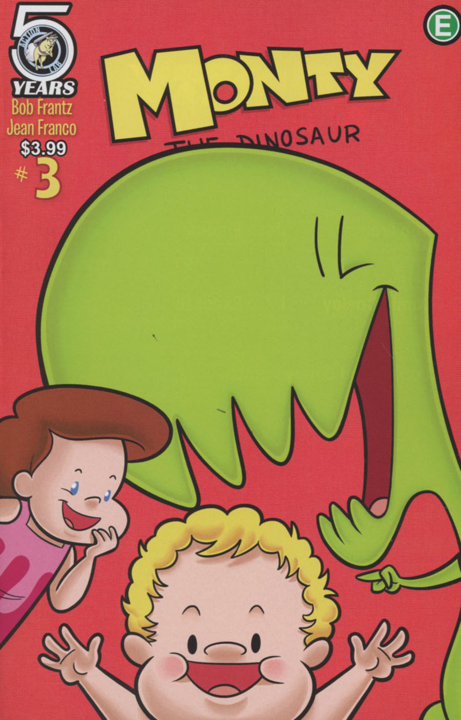 Monty The Dinosaur #3 Cover A Regular Jean Franco Cover