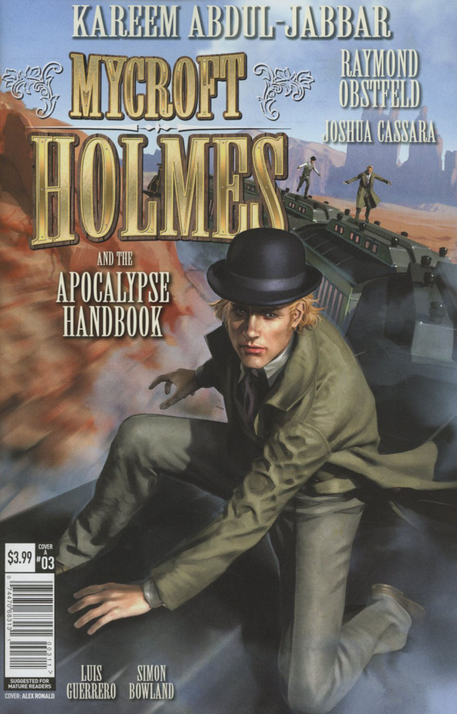 Mycroft Holmes And The Apocalypse Handbook #3 Cover A Regular Alex Ronald Cover