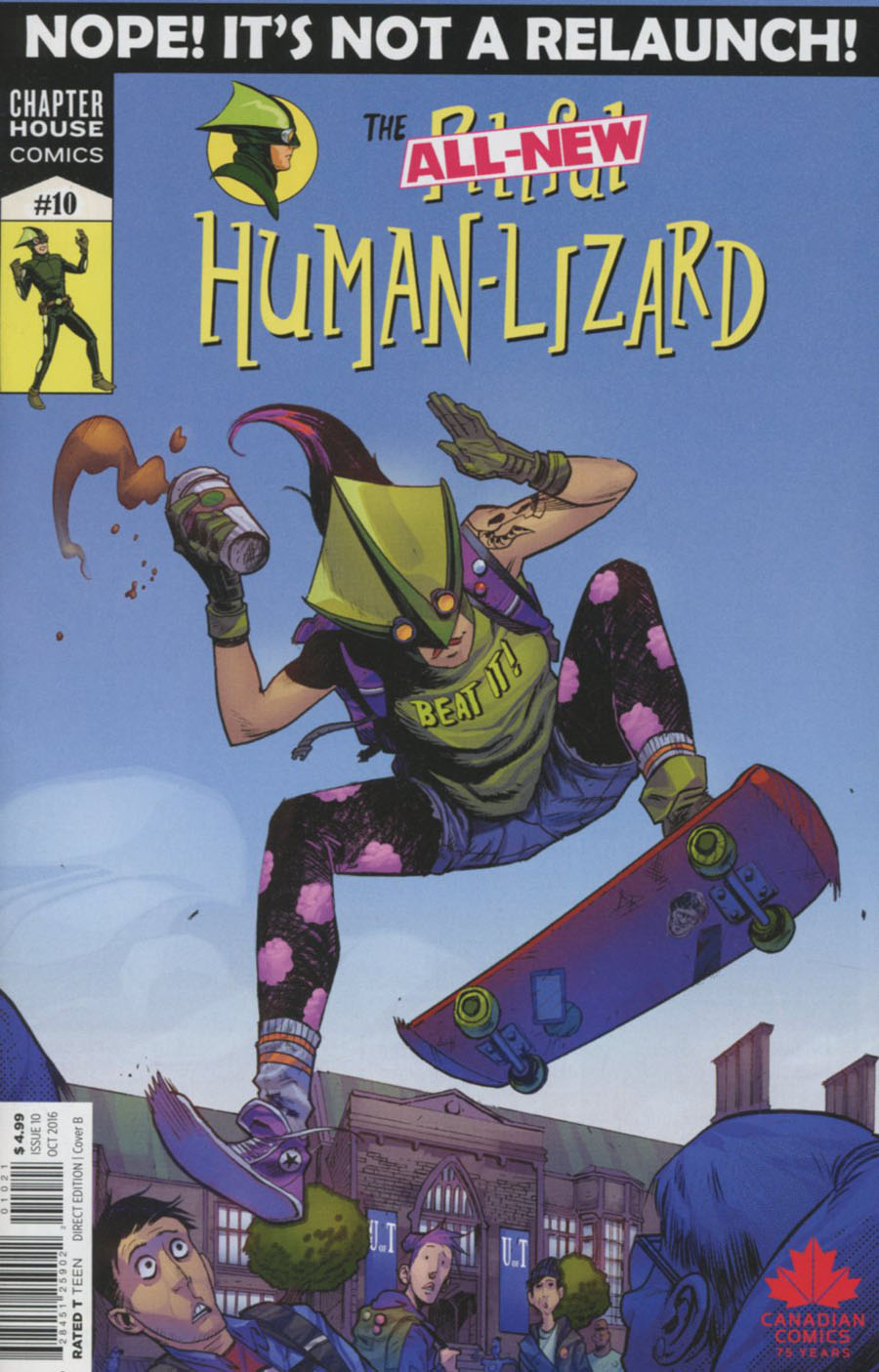 Pitiful Human-Lizard #10 Cover B Variant Dylan Burnett Cover