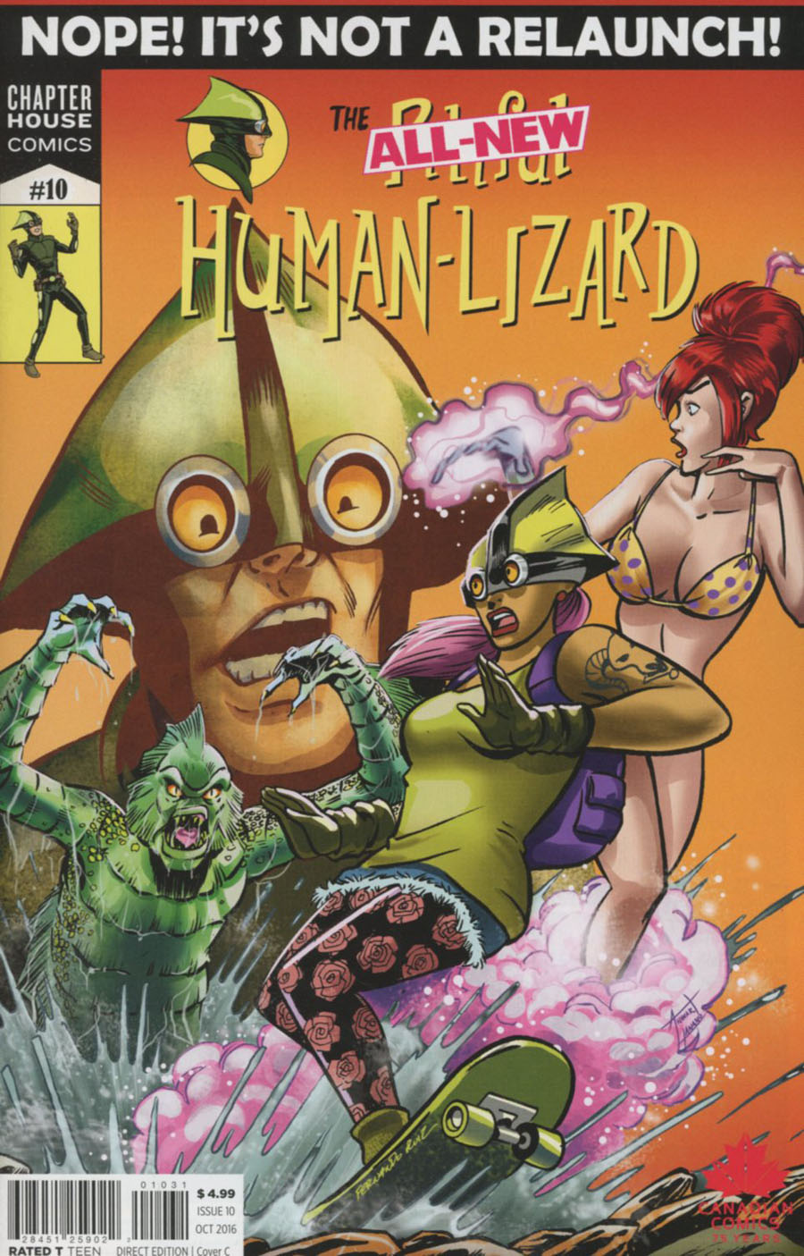 Pitiful Human-Lizard #10 Cover C Variant Fernando Ruiz Cover