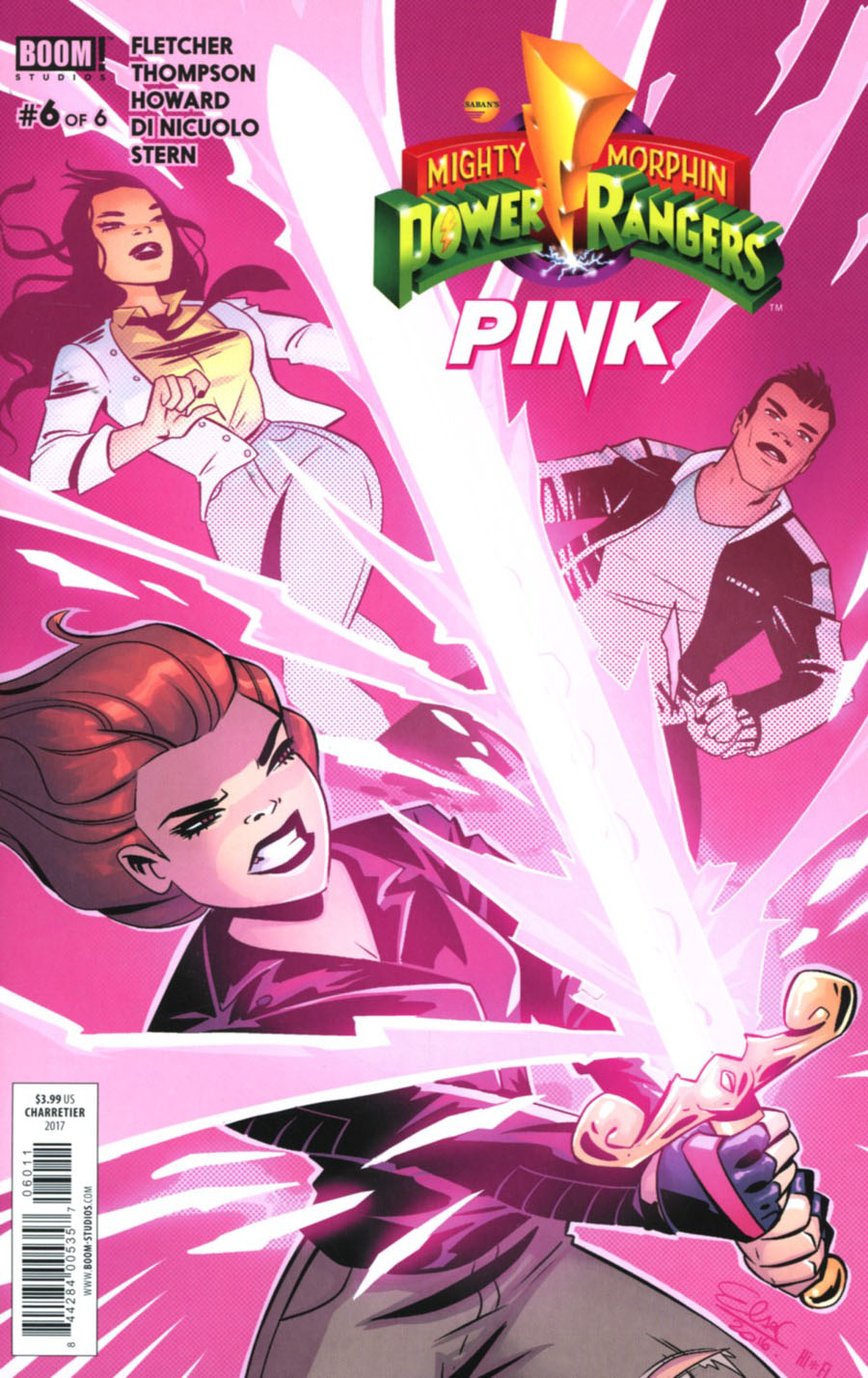 Mighty Morphin Power Rangers Pink #6 Cover A Regular Elsa Charretier Cover