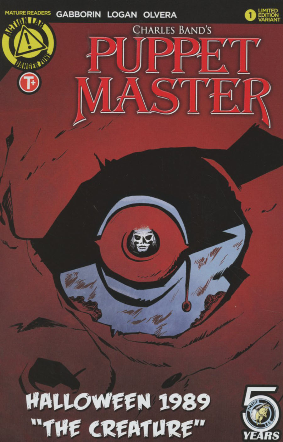 Puppet Master Halloween 1989 Special One Shot Cover B Variant Shawn Atkins Cover