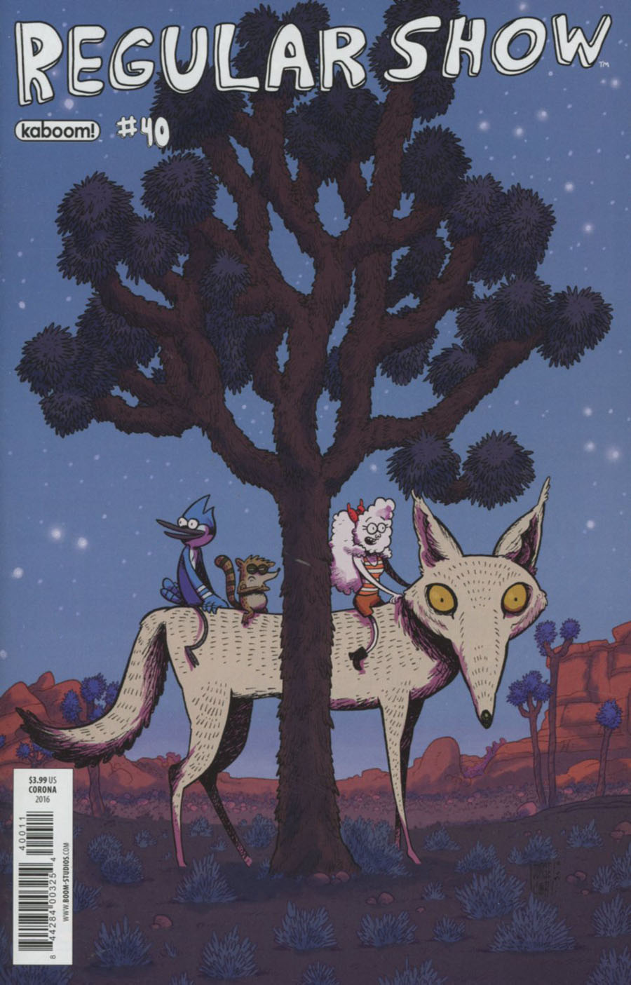 Regular Show #40 Cover A Regular Jorge Corona Cover