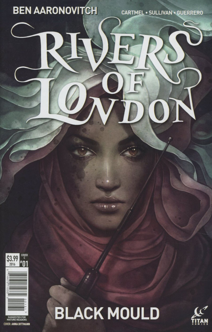 Rivers Of London Black Mould #1 Cover C Variant Anna Dittmann Cover