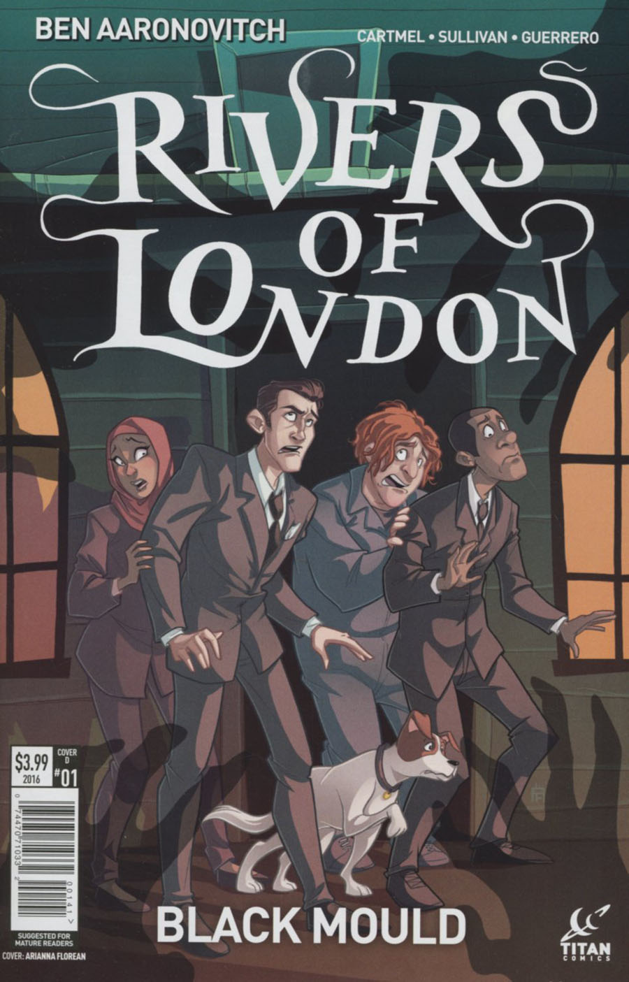 Rivers Of London Black Mould #1 Cover D Variant Arianna Florean Cover