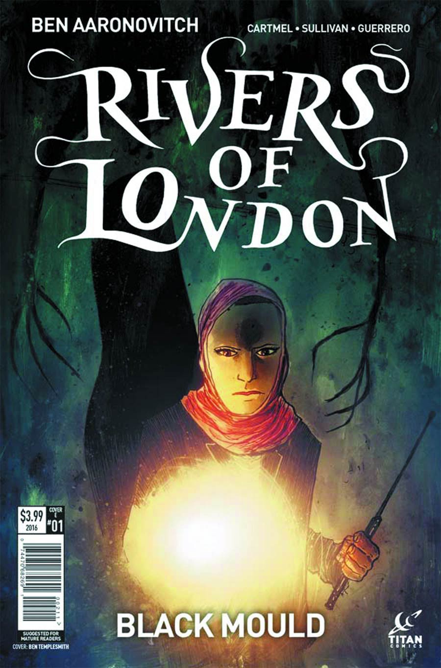 Rivers Of London Black Mould #1 Cover E Variant Ben Templesmith Cover