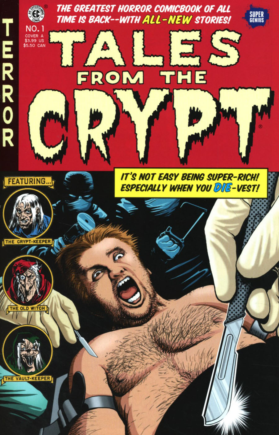 Tales From The Crypt Vol 3 #1 Cover A Regular Jolyon Yates Cover