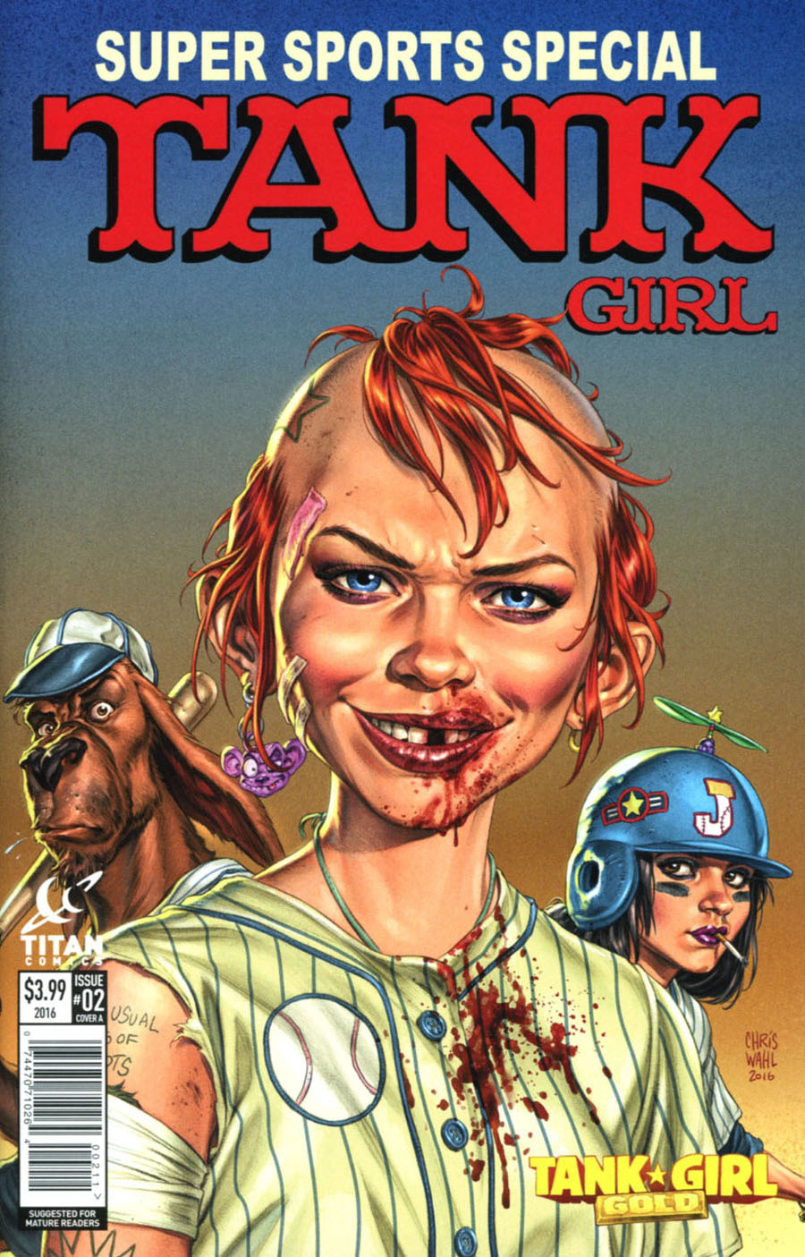 Tank Girl Gold #2 Cover A Regular Chris Wahl Cover