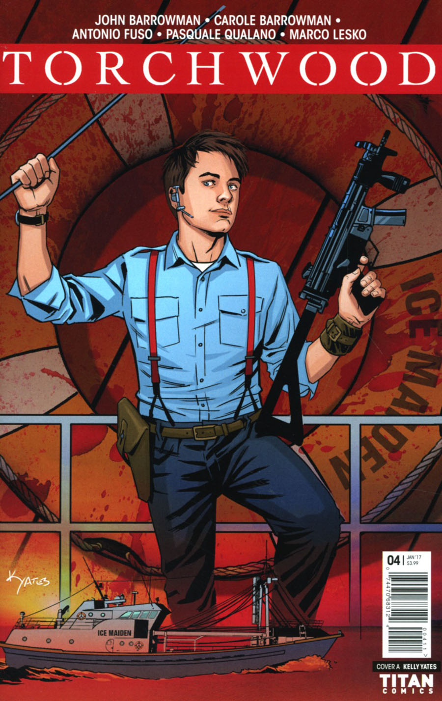 Torchwood Vol 2 #4 Cover A Regular Kelly Yates Cover