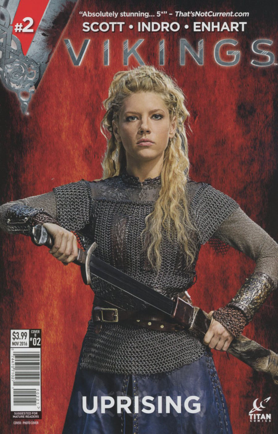 Vikings Uprising #2 Cover B Variant Photo Cover