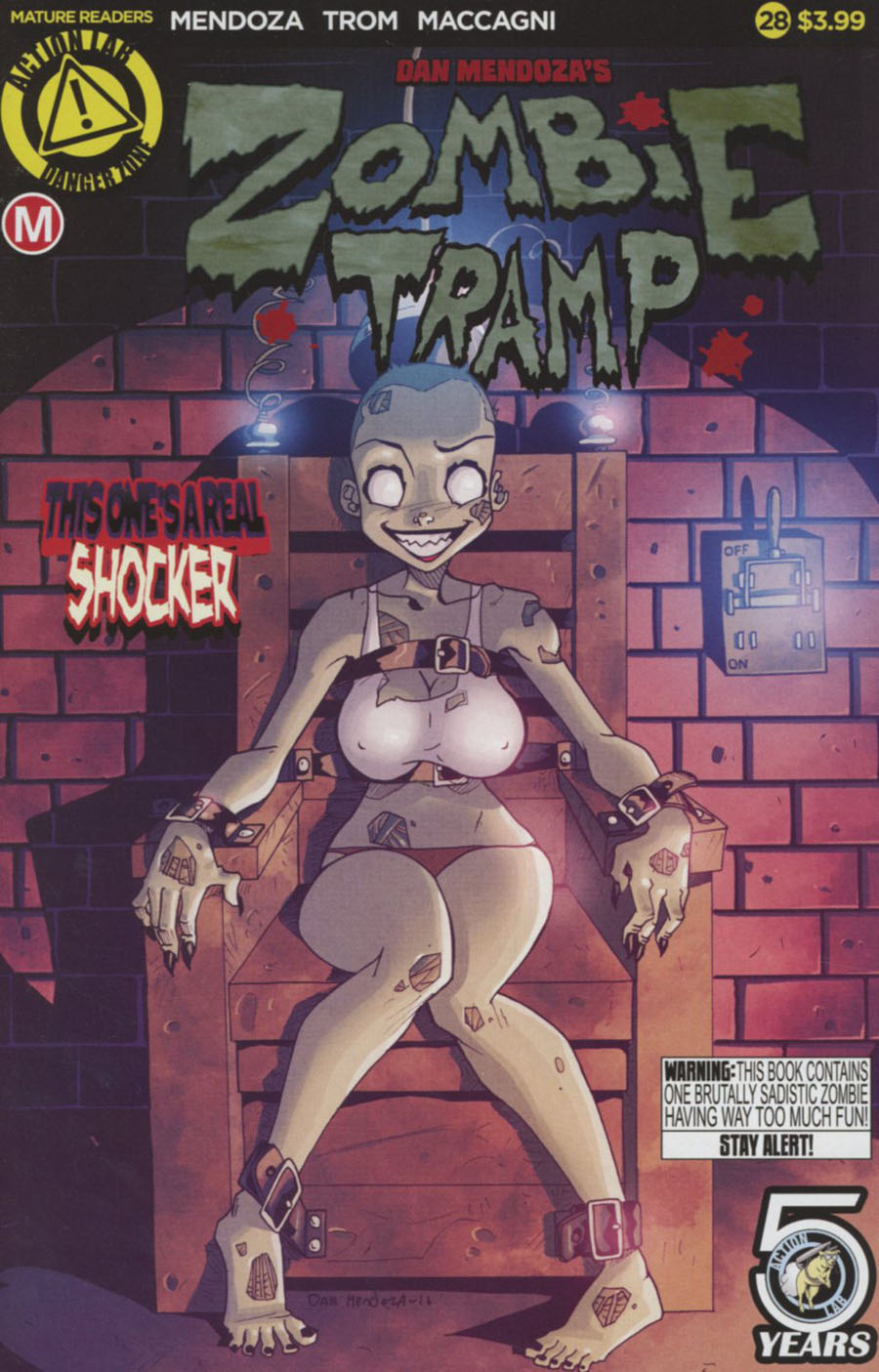 Zombie Tramp Vol 2 #28 Cover A Regular Dan Mendoza Cover