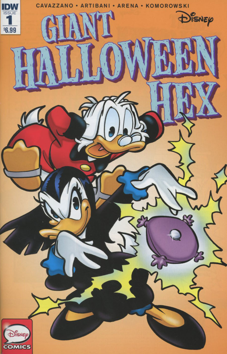 Disneys Giant Halloween Hex #1 Cover A Regular Giorgio Cavazzano Cover