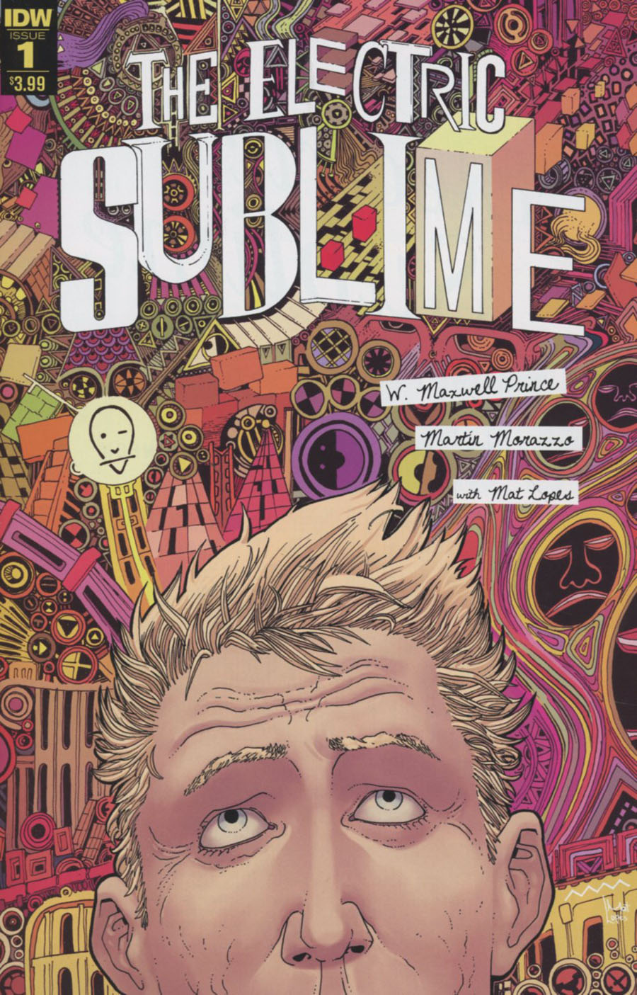 Electric Sublime #1 Cover A Regular Martin Morazzo Cover