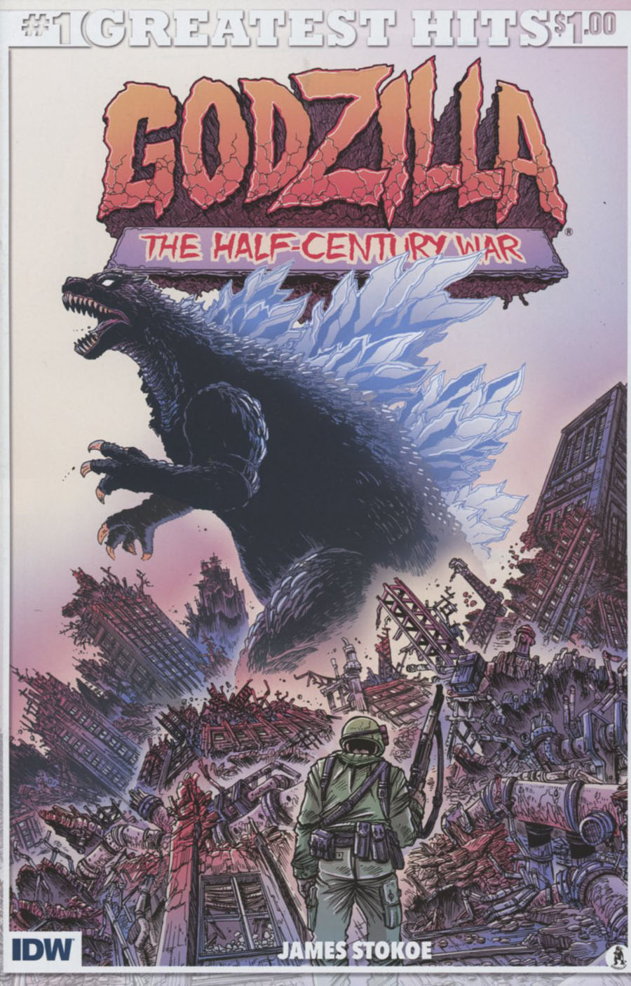 Godzilla Half-Century War #1 Cover C IDWs Greatest Hits