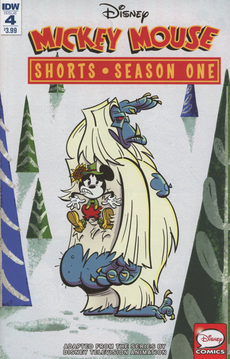 Mickey Mouse Shorts Season 1 #4 Cover A Regular Andy Suriano Cover