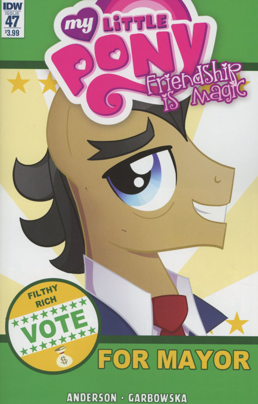 My Little Pony Friendship Is Magic #47 Cover A Regular Agnes Garbowska Cover