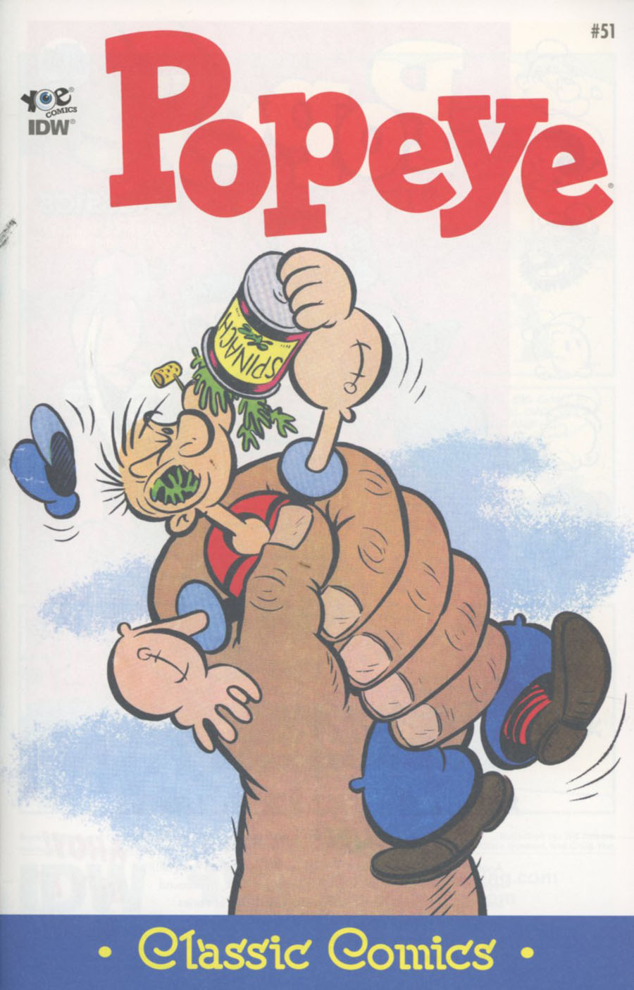 Classic Popeye #51 Cover A Regular Bud Sagendorf Cover