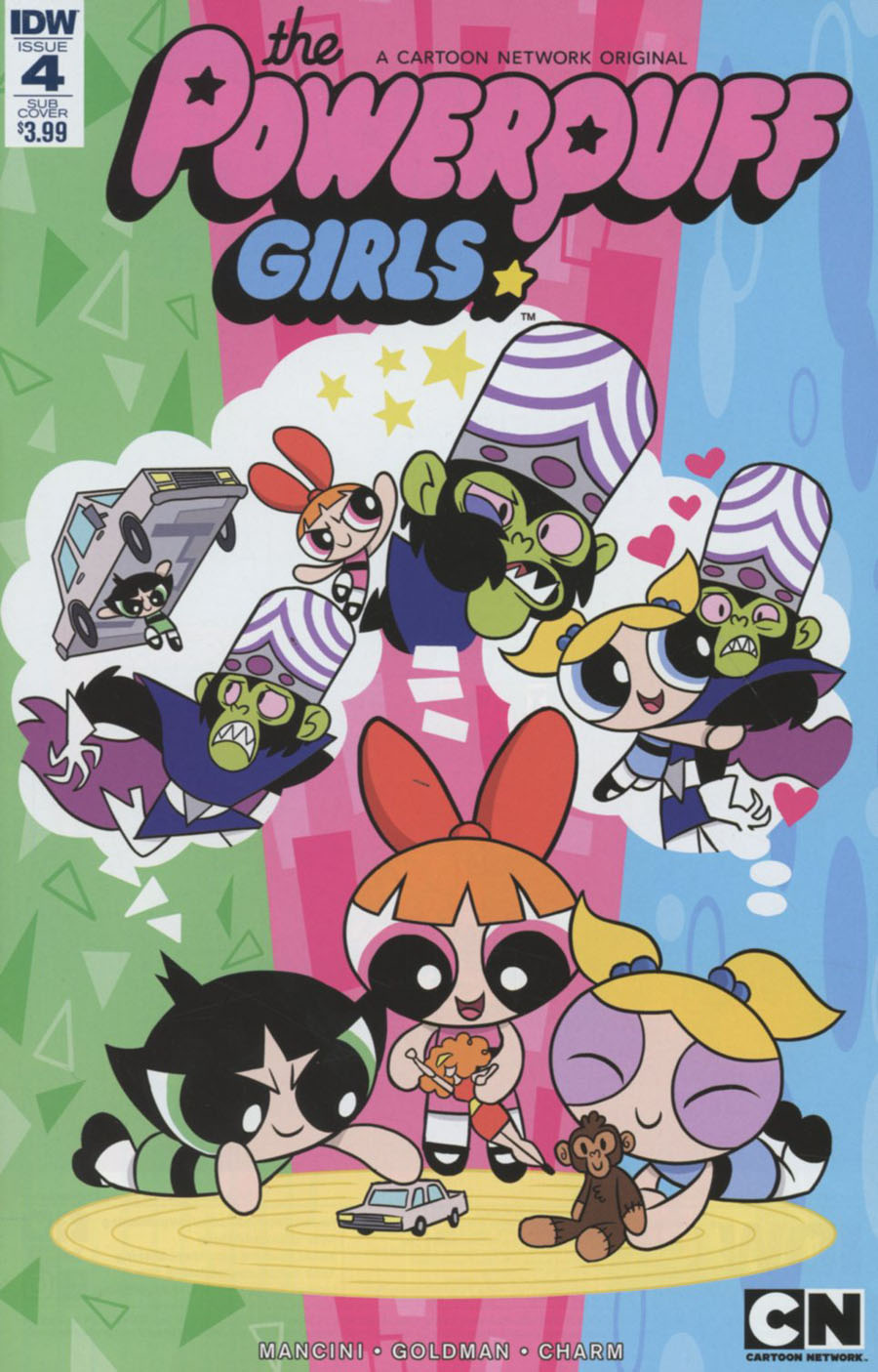 Powerpuff Girls Vol 3 #4 Cover B Variant Chad Thomas Subscription Cover