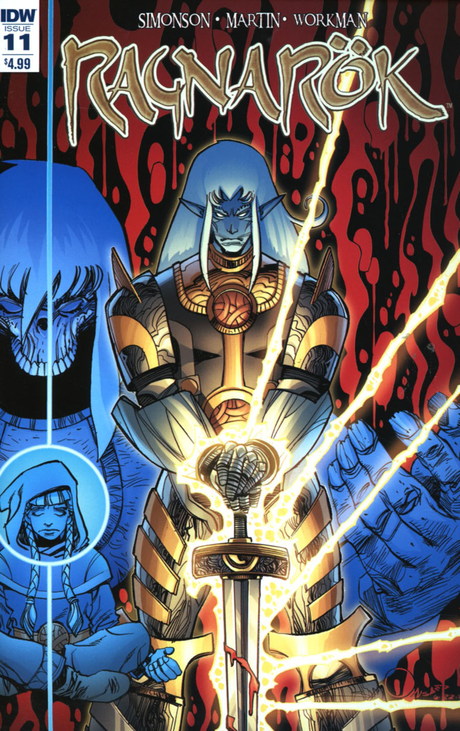 Ragnarok #11 Cover A Regular Walter Simonson Cover