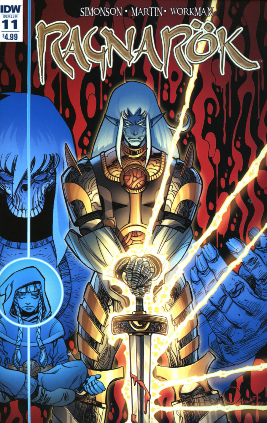 Ragnarok #11 Cover A Regular Walter Simonson Cover