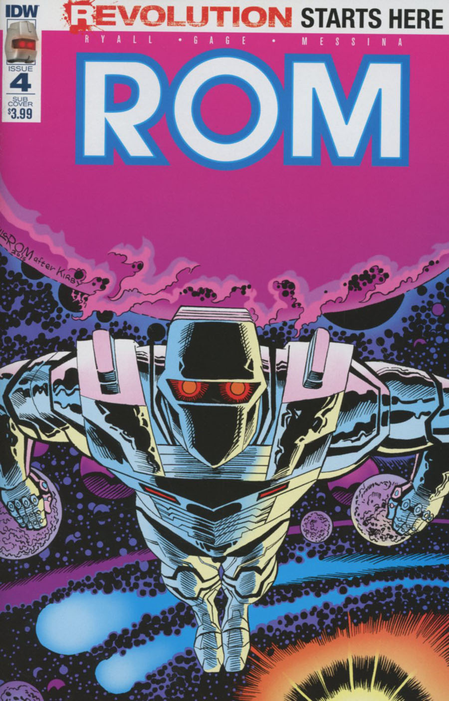 ROM Vol 2 #4 Cover B Variant Al Milgrom Subscription Cover