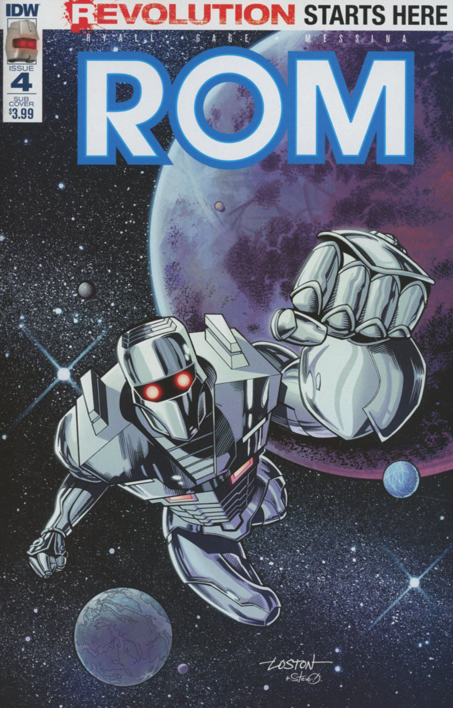 ROM Vol 2 #4 Cover C Variant Loston Wallace Subscription Cover