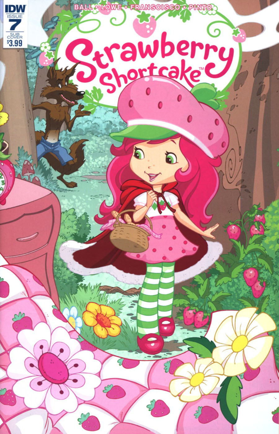 Strawberry Shortcake Vol 3 #7 Cover B Variant Tina Francesco Subscription Cover