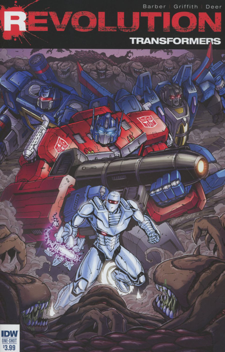 Transformers Revolution #1 Cover A Regular Marcelo Matere Cover