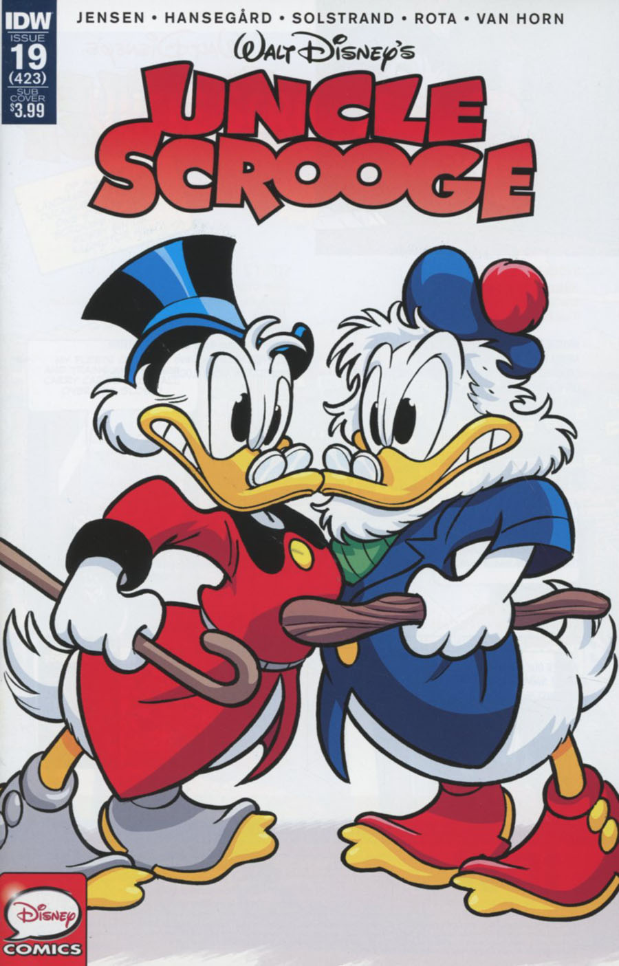 Uncle Scrooge Vol 2 #19 Cover B Variant Andrea Freccero Subscription Cover