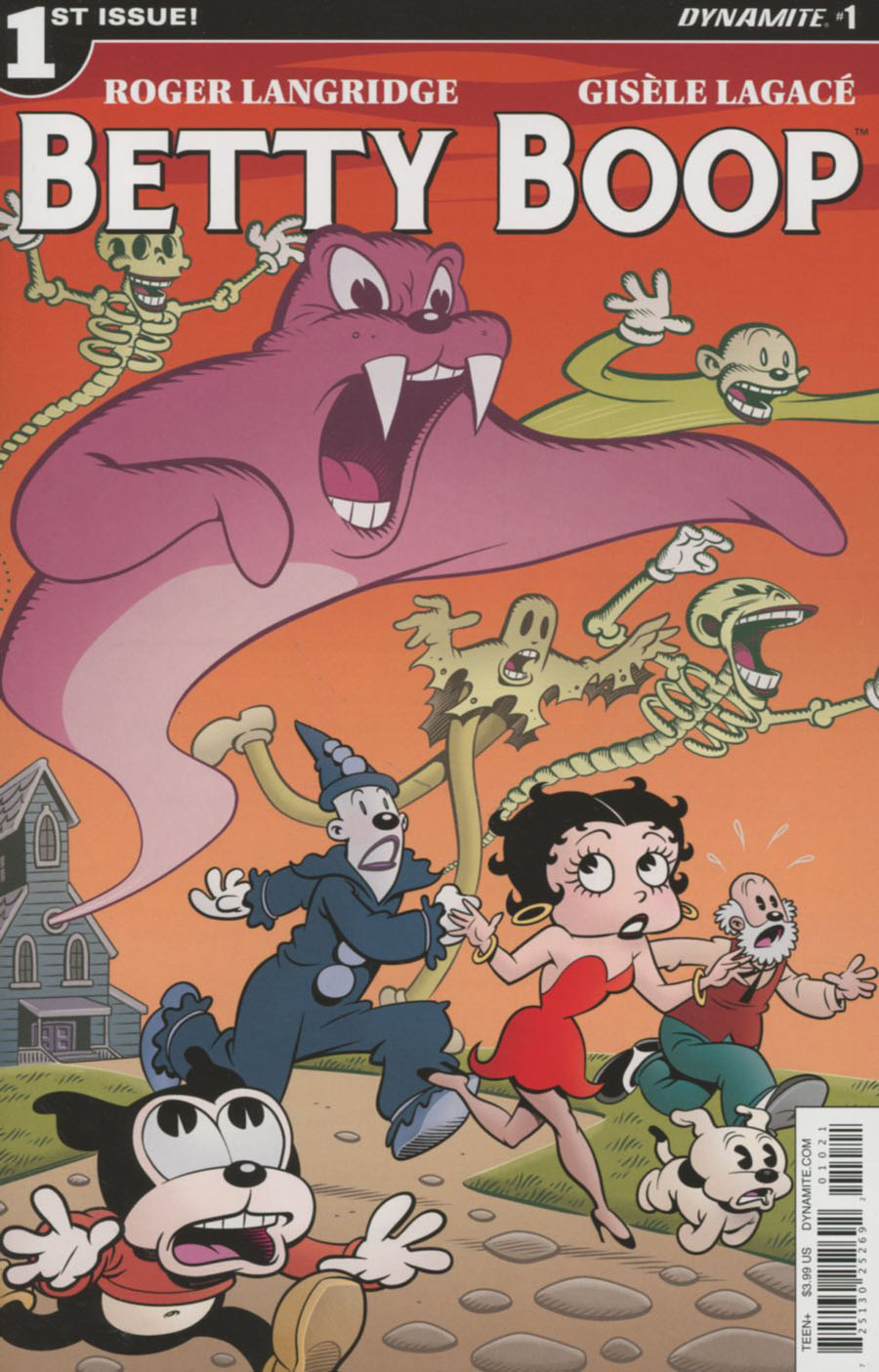 Betty Boop #1 Cover D Variant Roger Langridge Cover