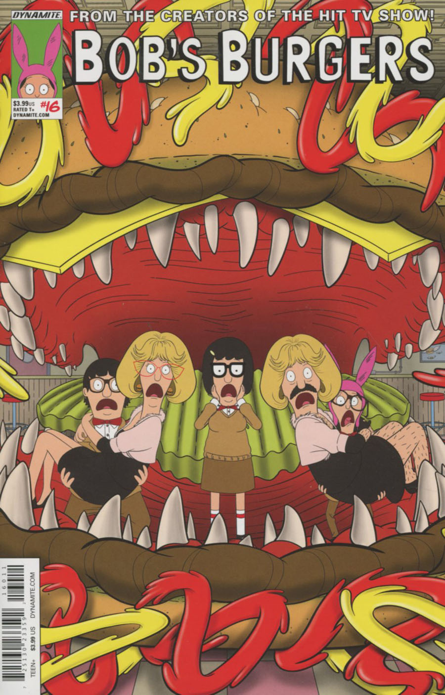 Bobs Burgers Vol 2 #16 Cover A Regular Mario DAnna Cover