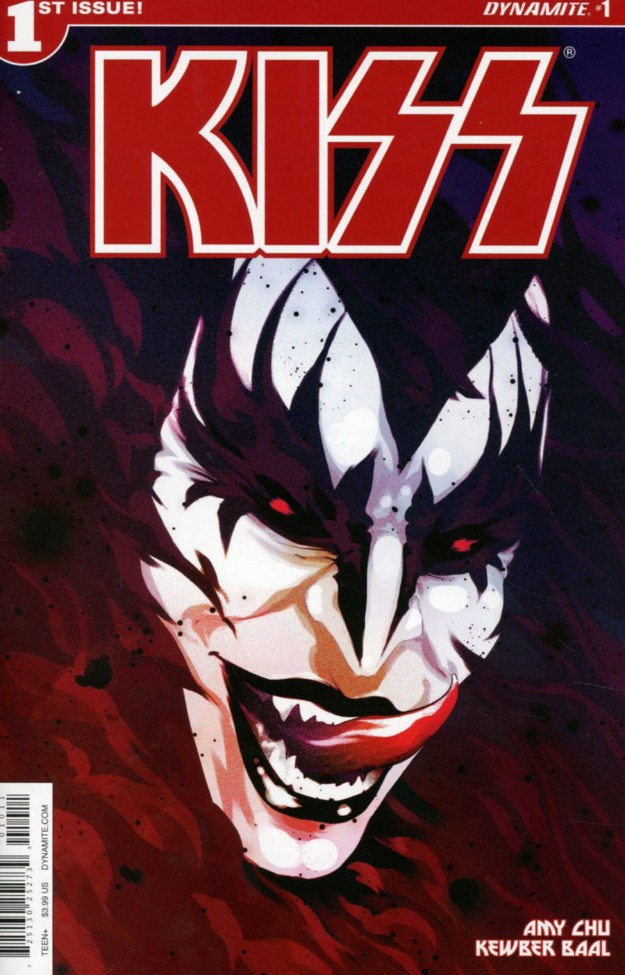 KISS Vol 3 #1 Cover A Regular Goni Montes Demon Cover