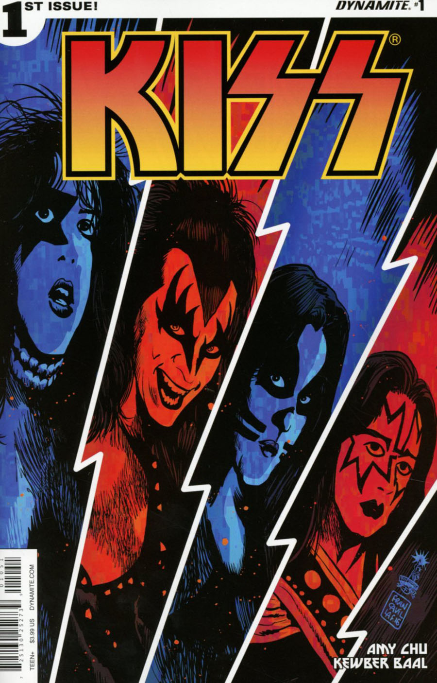 KISS Vol 3 #1 Cover F Variant Francesco Francavilla Cover