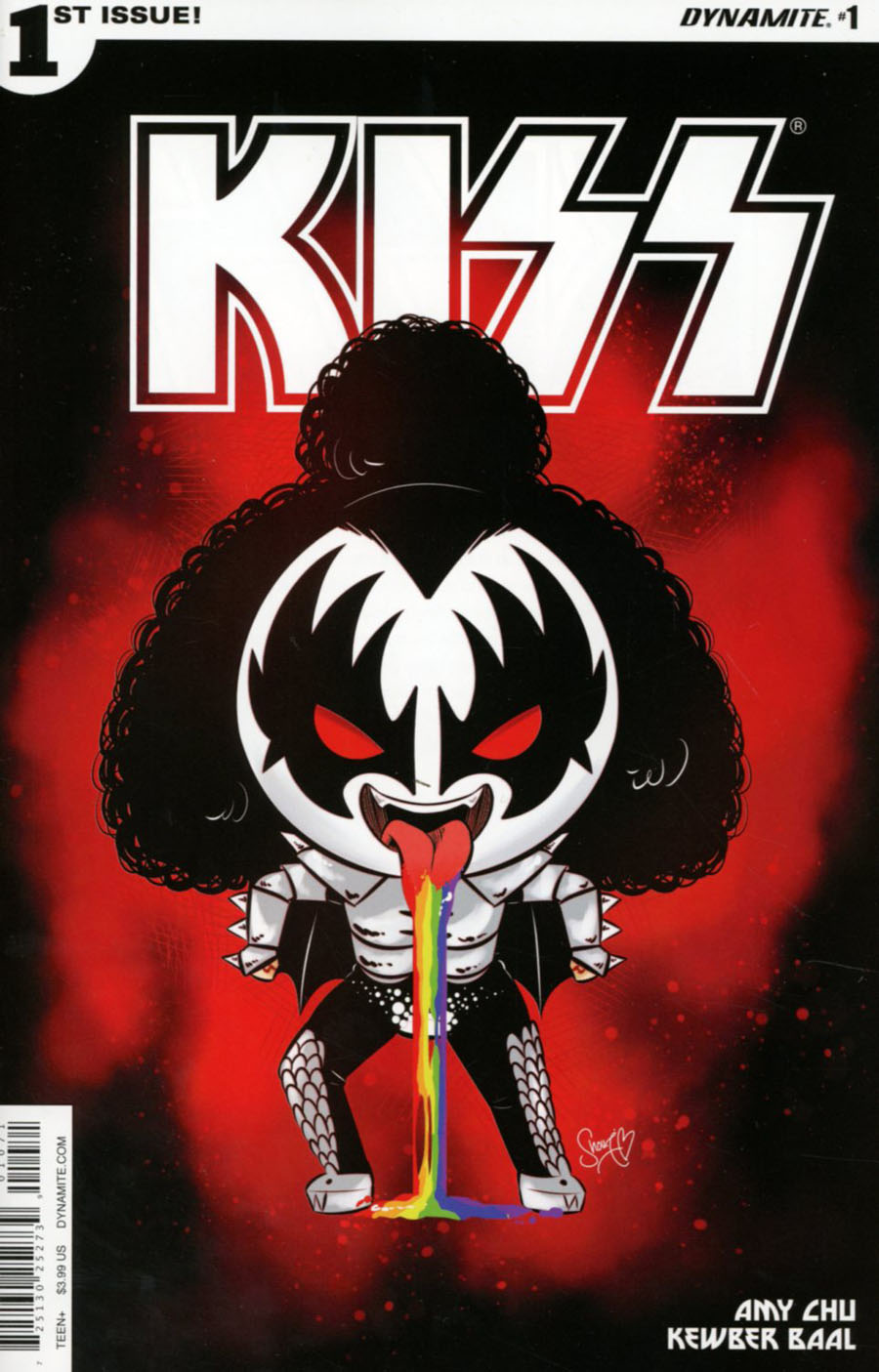 KISS Vol 3 #1 Cover H Variant Shouri Demon Emoji Cover