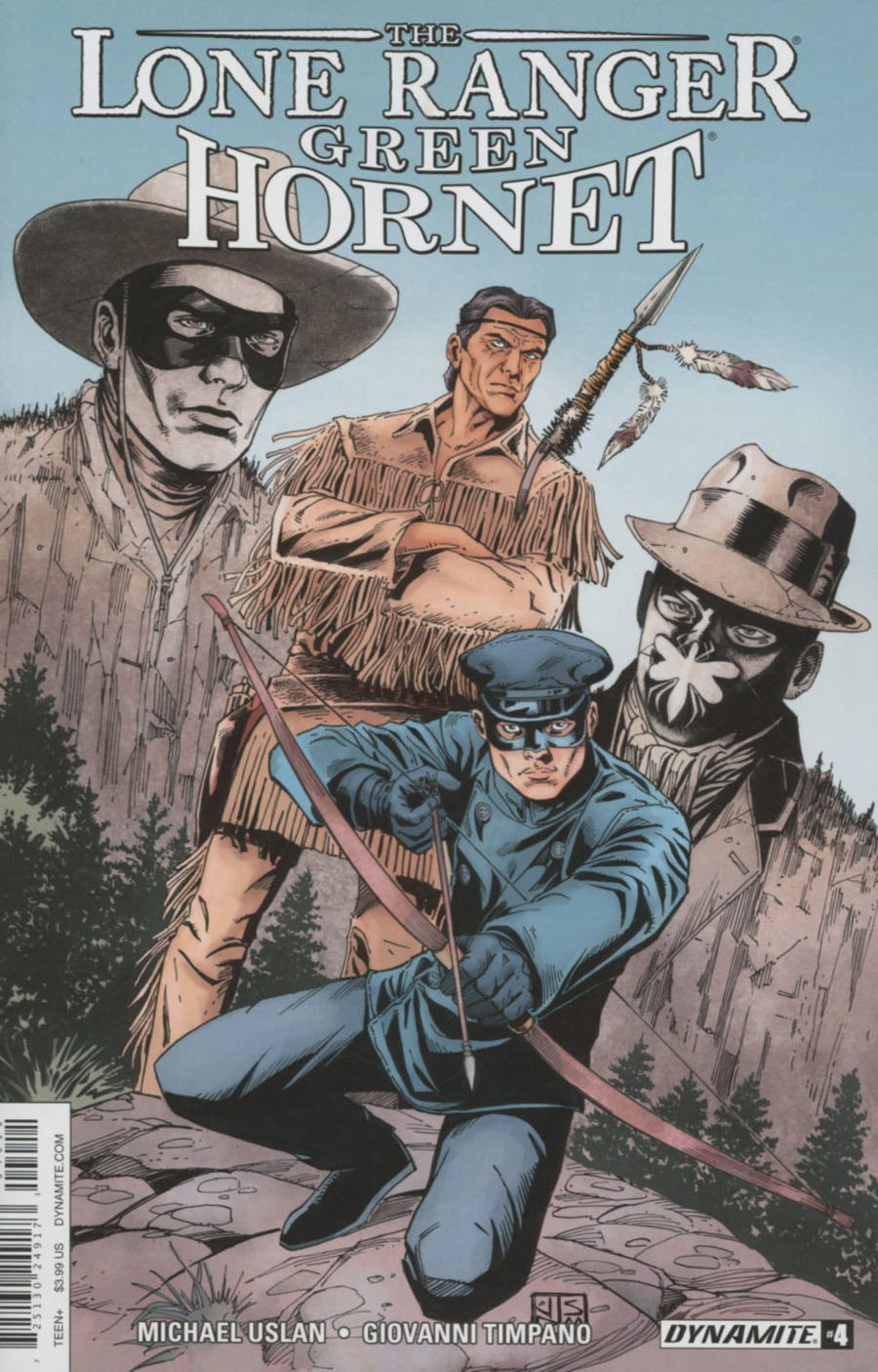 Lone Ranger Green Hornet #4