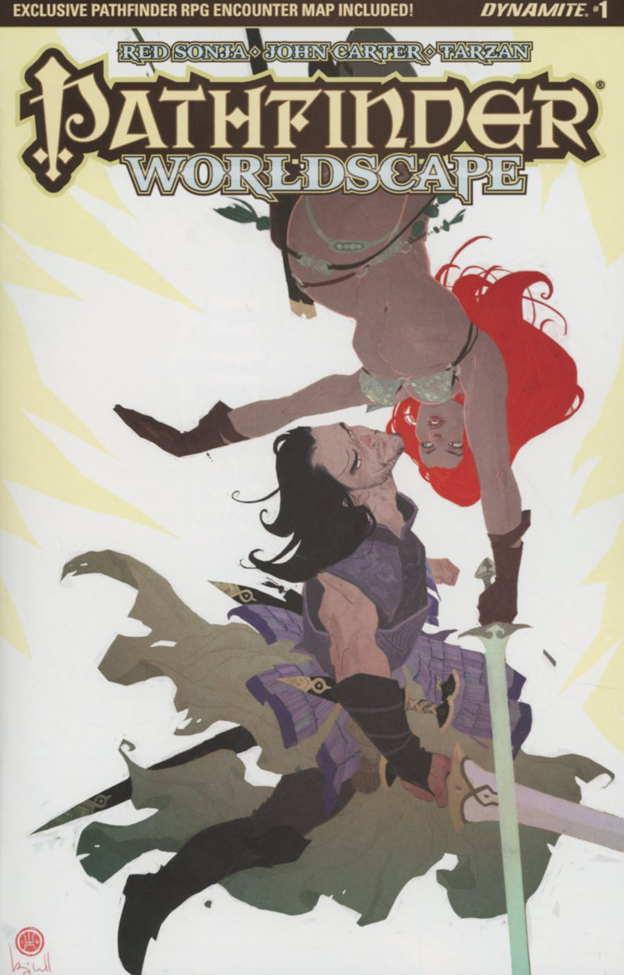 Pathfinder Worldscape #1 Cover B Variant Ben Caldwell Cover