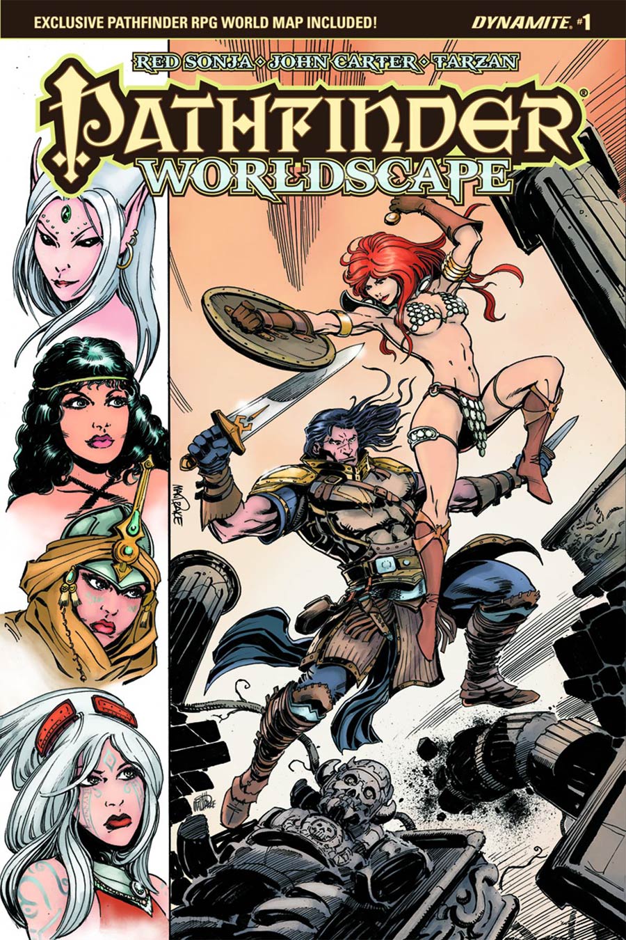 Pathfinder Worldscape #1 Cover D Variant Tom Mandrake Ultra-Limited Edition Cover